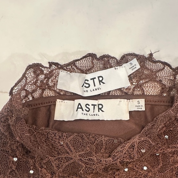 ASTR the Label Kourtney Dress in Brown - Picture 3 of 7